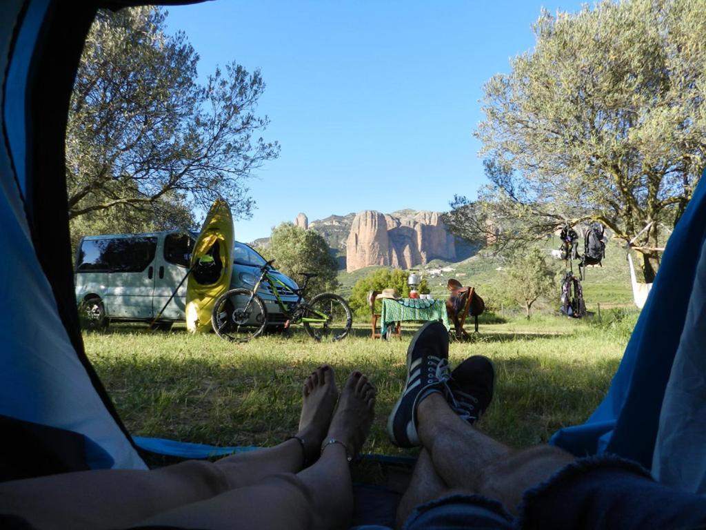 Camping Bungalows Armalygal Murillo de Gállego Kültér fotó